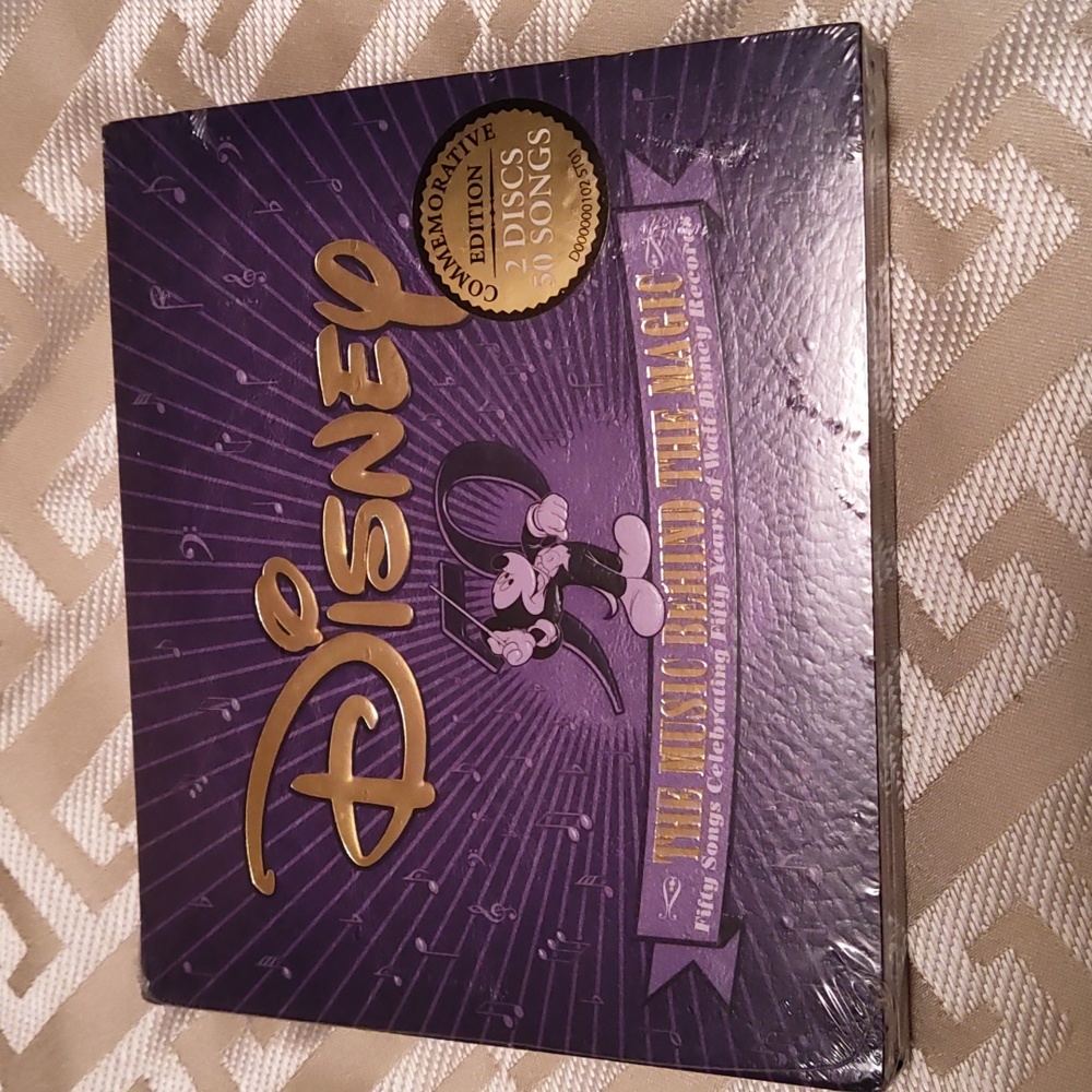 NWT Disney Commemorative edition 2 discs 50 songs